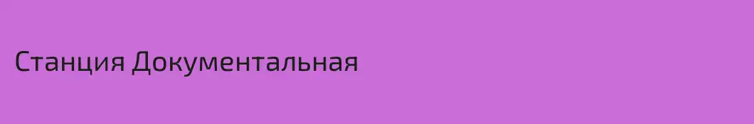 Станция Документальная